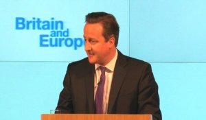 GB : Cameron veut un référendum sur l'appartenance à l'UE