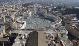 Images du Vatican depuis le toit de la basilique Saint Pierre