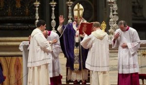 Messe du mercredi des Cendres célebrée par Benoît XVI