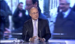 Michel Sapin, chargé du projet présidentiel de François Hollande
