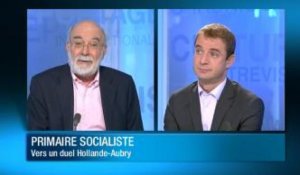 Primaire socialiste : le duel Hollande-Aubry
