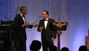 François Hollande accueilli avec faste à la Maison Blanche