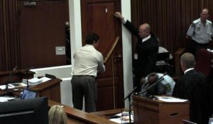 Un expert fait parler la porte sur laquelle Pistorius a tiré