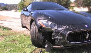 Brooke Burke Charvet a un accident avec sa Maserati