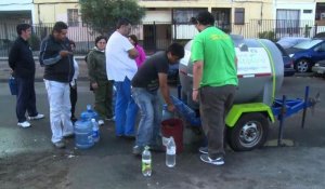 Chili: la ville d'Iquique après la réplique sismique