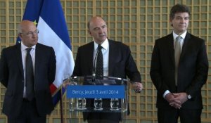 Moscovici dit avoir des "ambitions européennes"