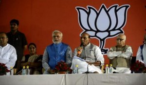 Inde: Modi accueilli en héros à Delhi après sa victoire