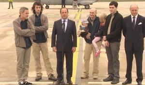 De retour en France, les ex-otages évoquent des conditions de détention "rudes"