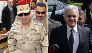 Sissi et Sabahi, seuls candidats à l'élection présidentielle en Égypte