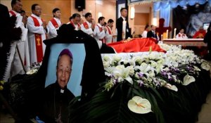 Obsèques de l'évêque "clandestin" de Shanghai