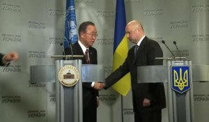 Ukraine: l'ONU appelle au respect de l'"intégrité territoriale"