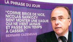 ZAPPING ACTU DU 12/04/2012 - «Brice de Nice» fait irruption dans la campagne !