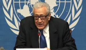 Syrie: Brahimi annonce la fin des négociations de Genève