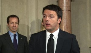 Italie: Renzi forme un gouvernement jeune et renouvelé