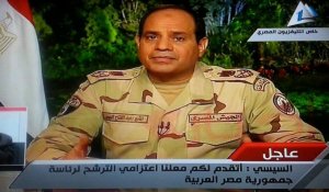 Égypte : Abdel Fattah al-Sissi quitte l'armée pour se présenter à la présidentielle