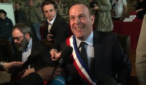Hénin-Beaumont: le FN Steeve Briois élu maire