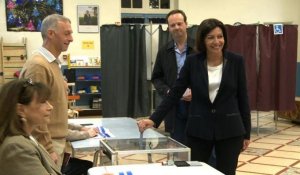 Municipales: Hidalgo et Kosciusko-Morizet ont voté à Paris