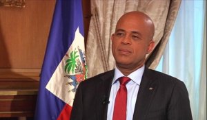 Michel Martelly, président de la République d'Haïti