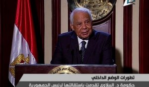 Egypte: le gouvernement démissionne avant la présidentielle