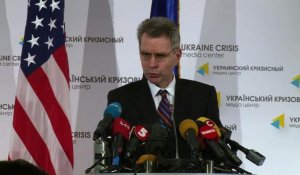 Est de l'Ukraine: l'ambassadeur américain condamne les violences