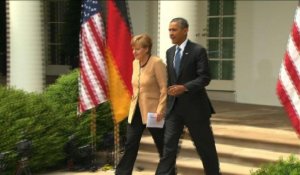 Ukraine: Obama et Merkel menacent Moscou de nouvelles sanctions