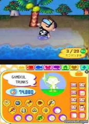 Animal Crossing Wild World - Partie de pêche sur Orange Vidéos