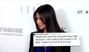 Kim Kardashian reprend un commentaire qui s'adressait peut-être à sa sœur Khloe