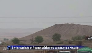 Syrie: combats et frappes aériennes se poursuivent à Kobané