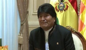 Bolivie: entretien avec Evo Morales, président réélu