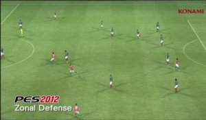 Pro Evolution Soccer 2012 - Gameplay : Zonal defense