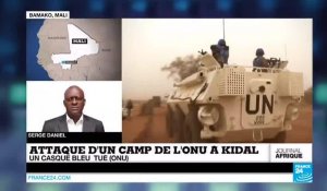 Mali : attaque meurtrière d'un camp de l'ONU à Kidal