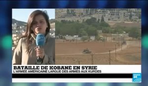 Kobané : les États-Unis larguent des armes aux combattants kurdes