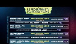 AS Roma-Bayern, APOEL-PSG... Le programme TV des matches de Ligue des Champions du jour !