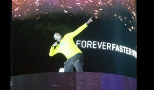 Exclu Vidéo : Usain Bolt : Fait son show à Times Square
