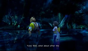 Final Fantasy X : scène d'amour entre Yuna et Tidus