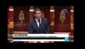 Projet de loi Macron : Manuel Valls engage la responsabilité du gouvernement (article 49-3)