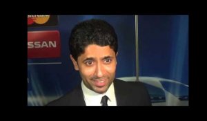 Réaction de Nasser AL KHELAIFI en zone mixte après PSG-Chelsea (1-1)