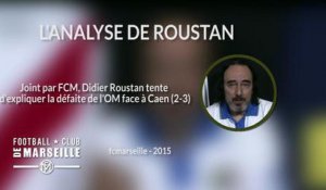 Didier Roustan analyse la défaite de l'OM face à Caen (2-3)