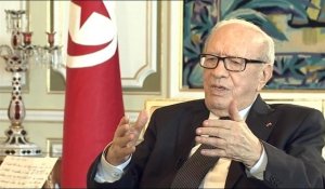 Béji Caïd Essebsi : "Le problème, c'est la perméabilité de la frontière" avec la Libye