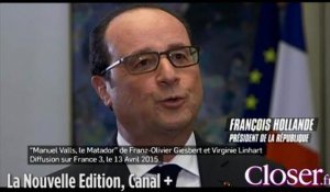 François Hollande et Manuel Valls s'échangent des SMS