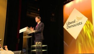 Grande-Bretagne: le parti libéral-démocrate en congrès