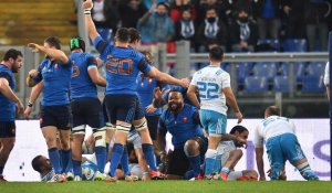 Rugby : la France s'impose face à l'Italie dans le Tournoi des VI nations