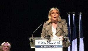 Départementales: Marine Le Pen en campagne dans le Var