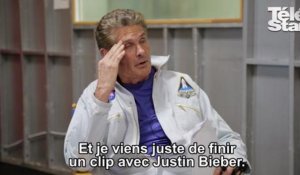 David Hasselhoff : il nous parle de son clip avec Justin Bieber