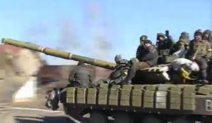 Vidéo : la débâcle de l'armée ukrainienne à Debaltseve