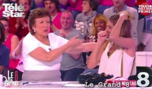 Capucine chauffe Bertrand Chameroy dans le zapping Télé Star du 19 mars 2015
