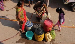Inde: la crise de l'eau frappe les villes en pleine expansion