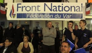 Départementales: réaction du FN dans le Var