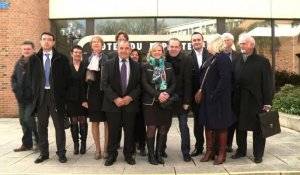 Arras: les nouveaux élus FN découvrent le conseil départemental