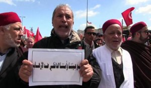 Tunisie: une foule à Tunis pour dire "non au terrorisme"